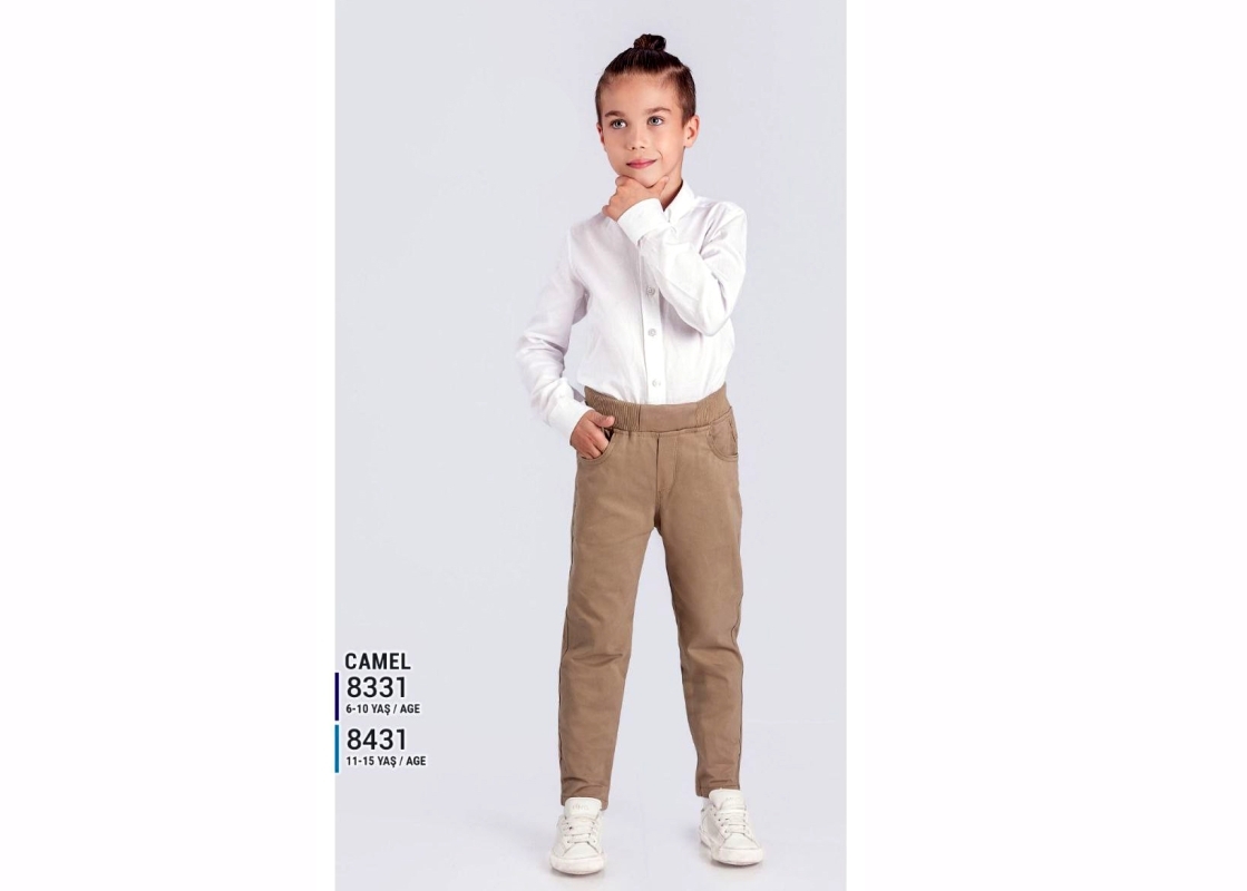 PANT 11-12-13-14-15Y 8431 ERKEK OKUL KAŞKORSELİ
