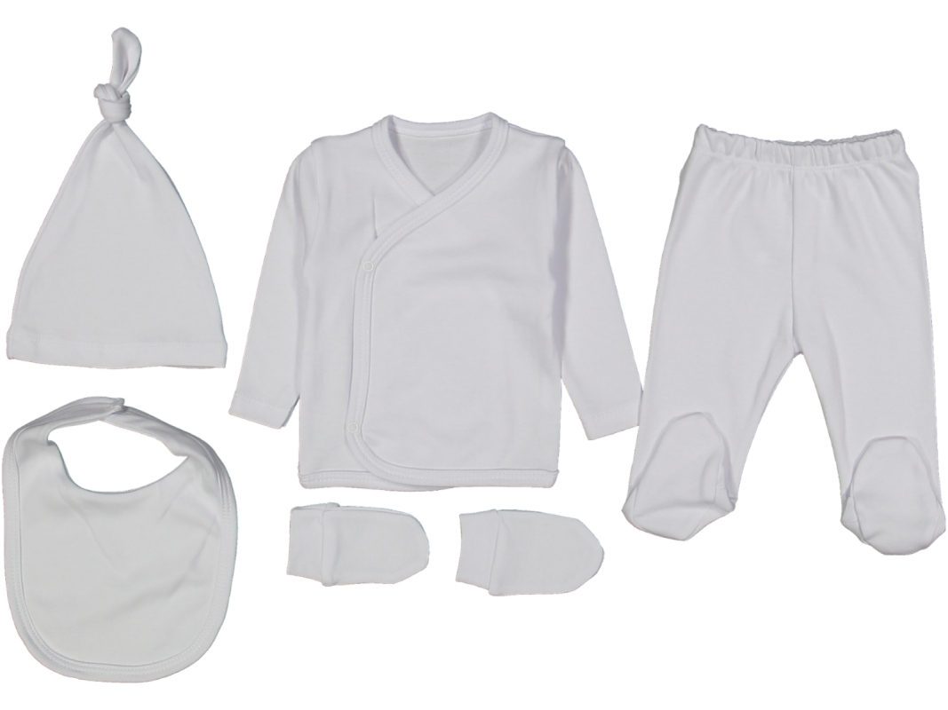 BEBE TK 3-6 AY 133 UNISEX 5Lİ DÜZ ZIBIN TK