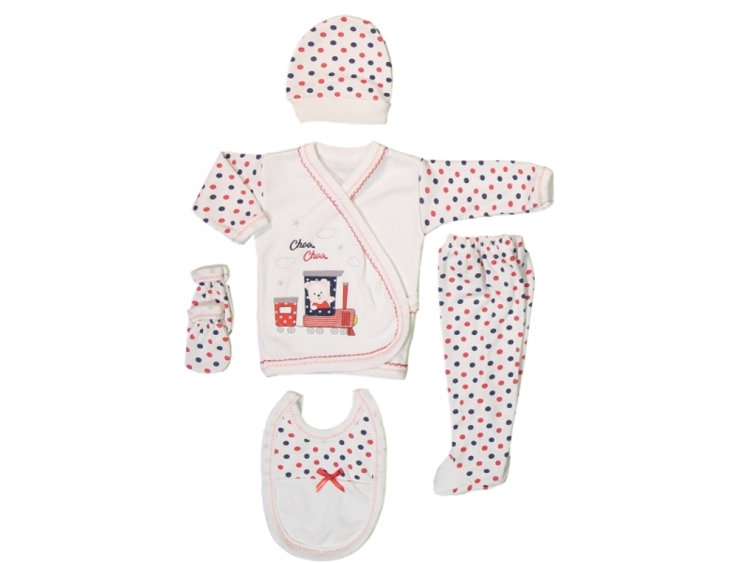 ZIBIN 0-3AY AY 305-9 UNISEX TRENLİ 5 Lİ
