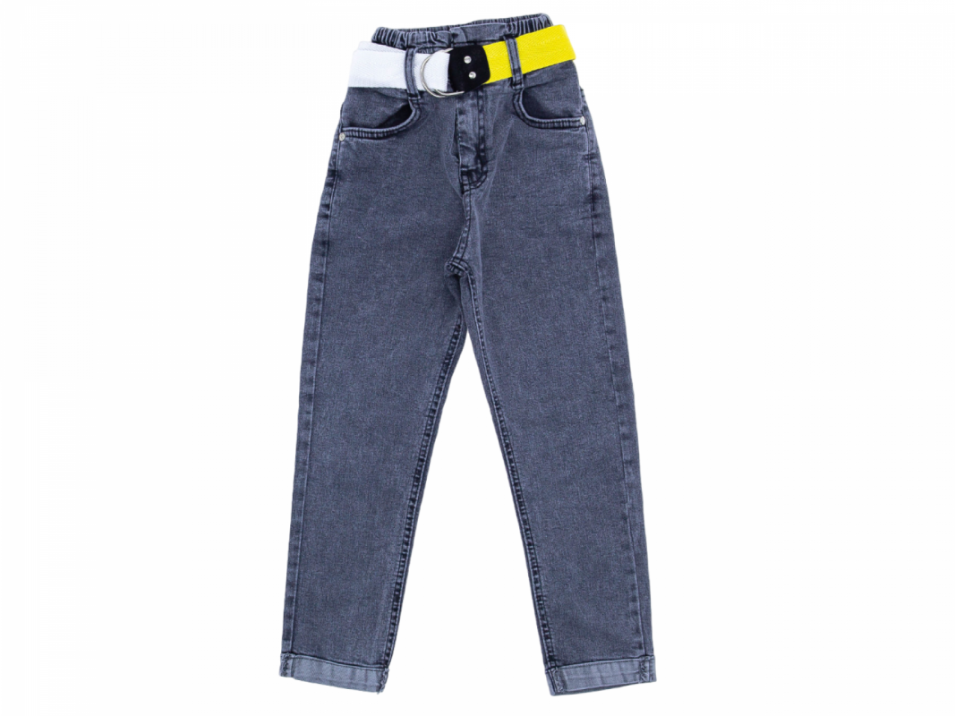 PANTOLON 11-12-13-14-15 YAŞ 8110 KıZ KEMERLİ  MODEL KIZ KOT PANTOLON 11-15  YAŞ
