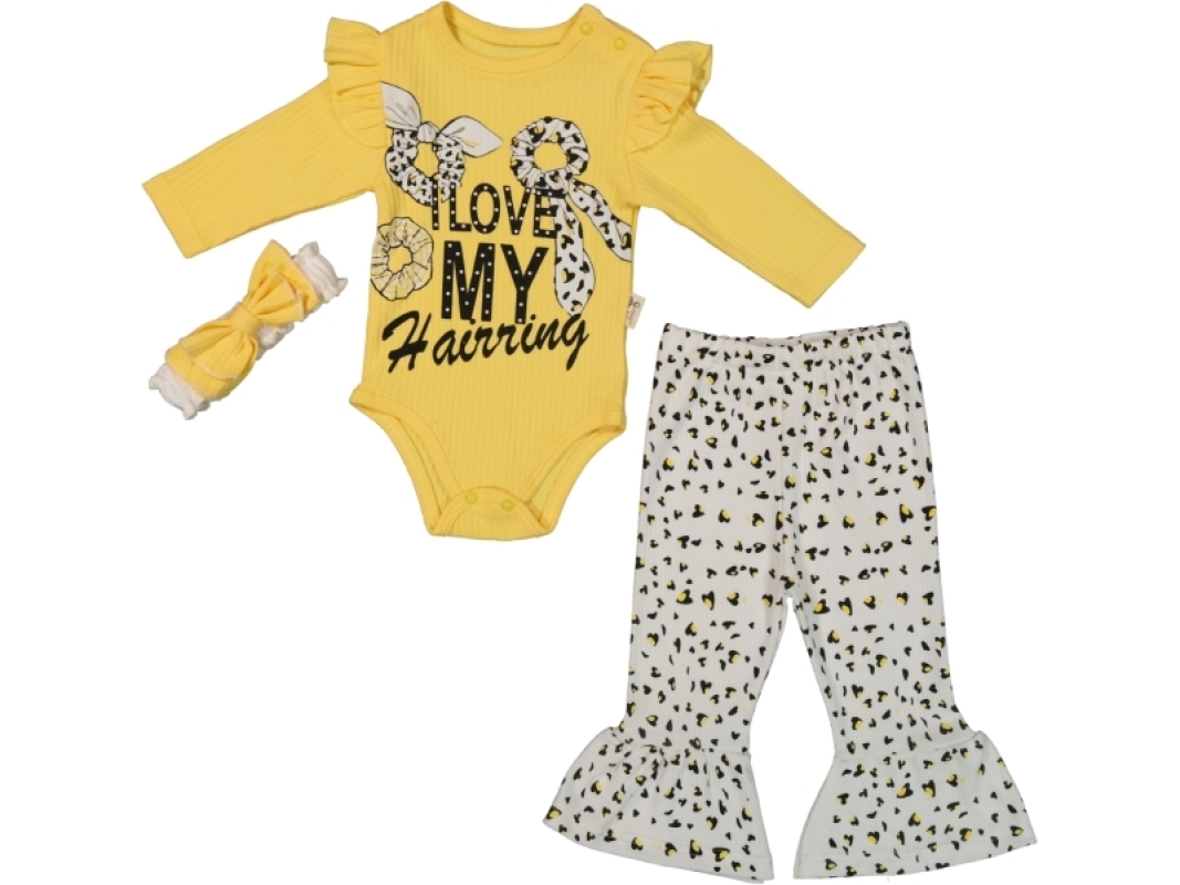 BEBE TK 24112 LEOPAR 3 LÜ 6-9-12 AY