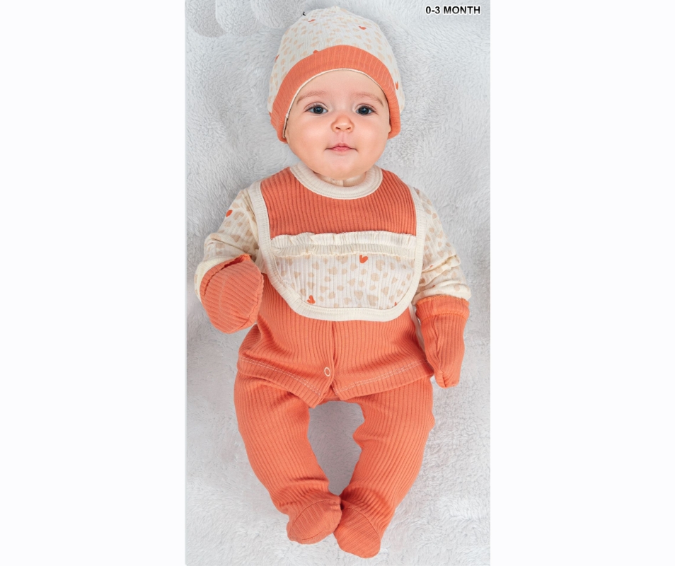 BEBE TK 1-3 AY 0677 UNİSEX 0677 5 Lİ SET