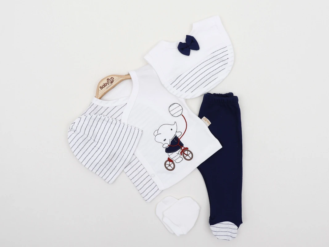 BEBE TK 3-3 AY 2296 ERKEK 	 BİSİKLETLİ FİL 5-Lİ ZIBIN TKM