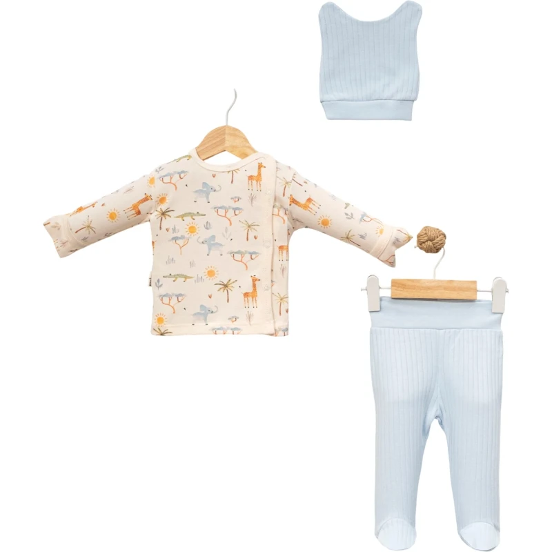 BEBE TK 3-3 AY 9453 ERKEK SAFARİ HAYVANLAR-3 LÜ ZBN TKM