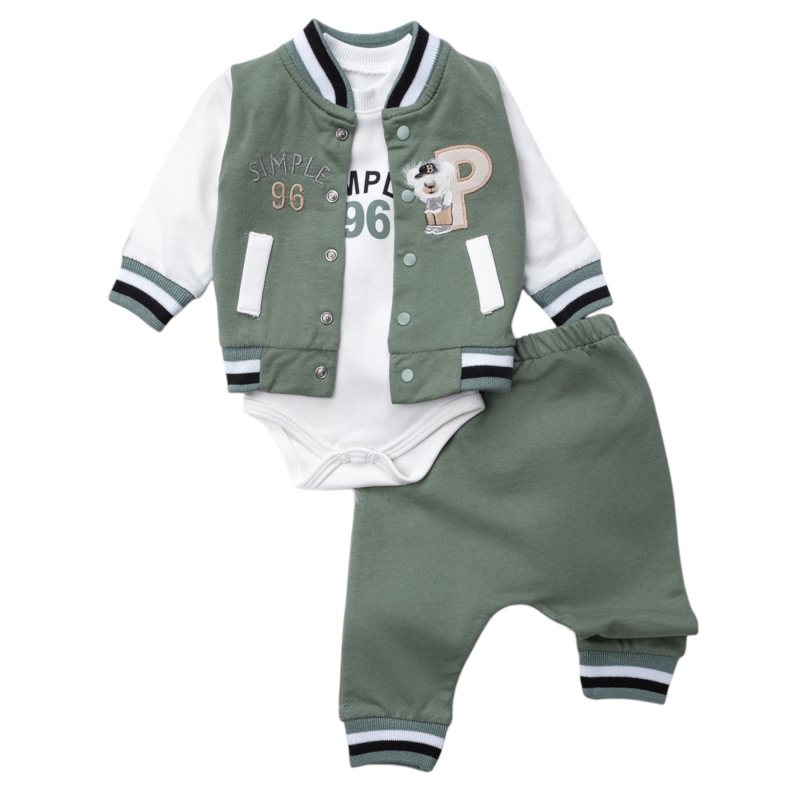 BEBE TK 3-6-9 AY 1443 ERKEK P NAKIŞLI KOLEJ ÜÇLÜ TKM