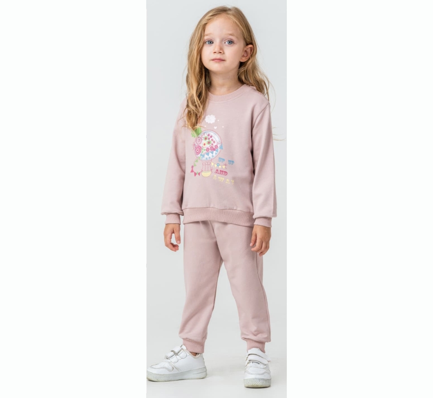 BEBE TK 6-12-18-24 AY 26007 KIZ DÜNYA BASKI 2,Lİ TAKIM