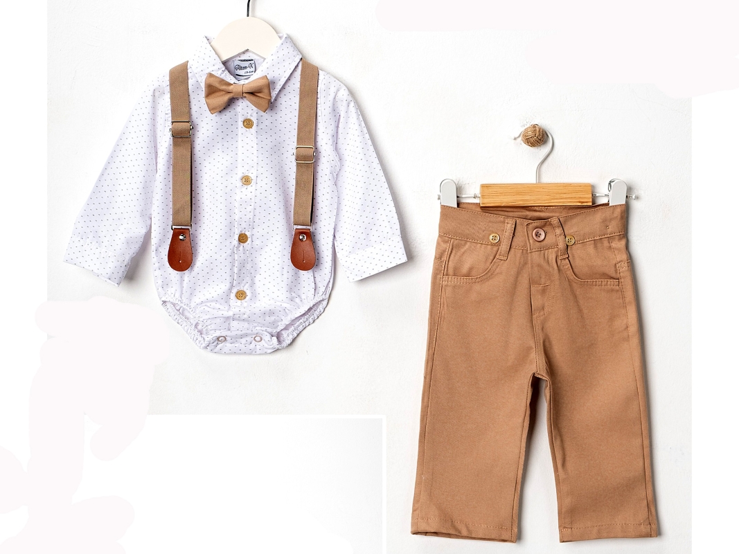 BEBE TK 6-12-18-24 AY 3021 ERKEK BODYLİ TAKIM