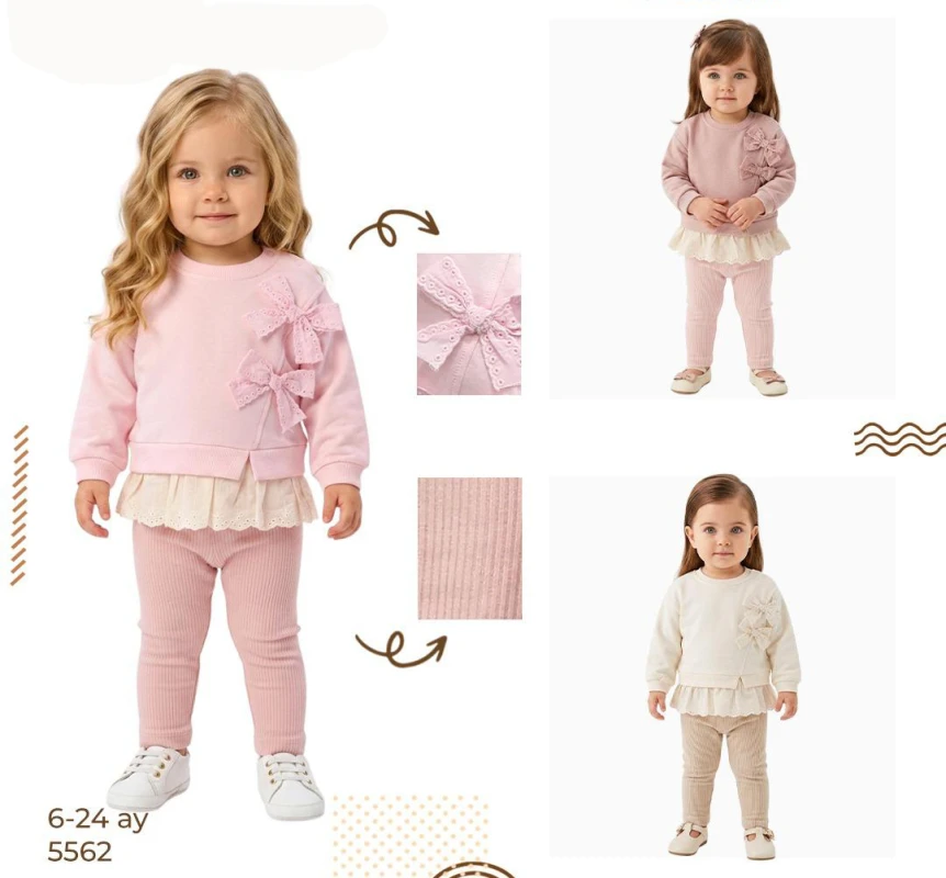 BEBE TK 6-12-18-24AY 5562