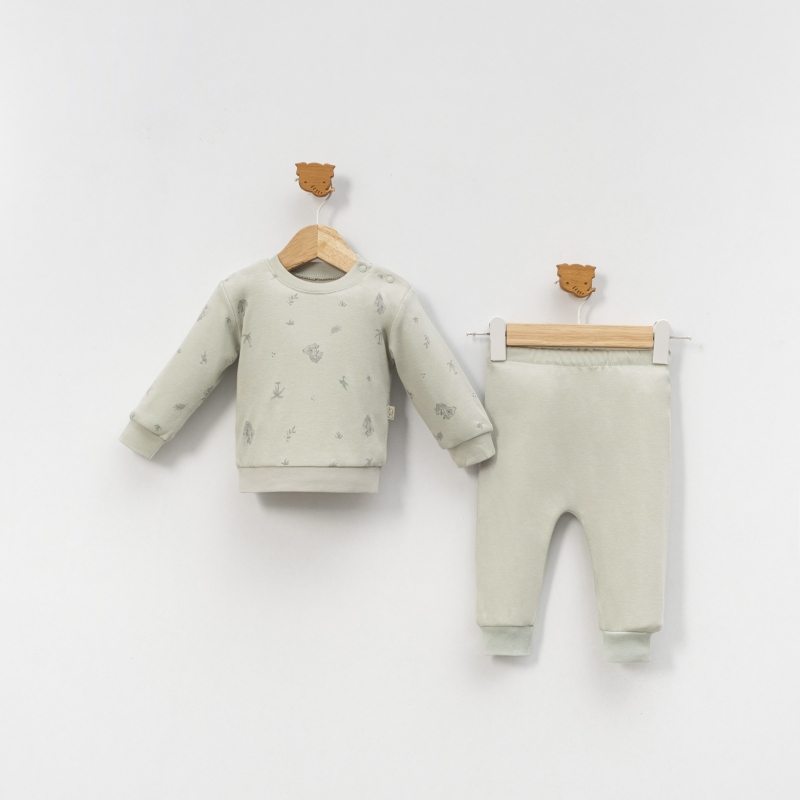 BEBE TK 6-9-12 AY 7113 KIZ KOALA BASKILI 2’Lİ ERKEK TAKIM