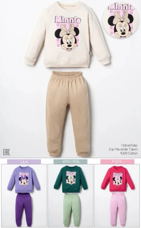ÇOCUK TK 1-2-3-4 YAŞ 6275 KIZ MINNIE MOUSE