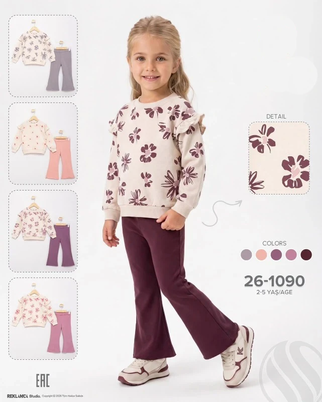 ÇOCUK TK 2-3-4-5 YAŞ 261090 KIZ OSSO 2-5 TAKIM