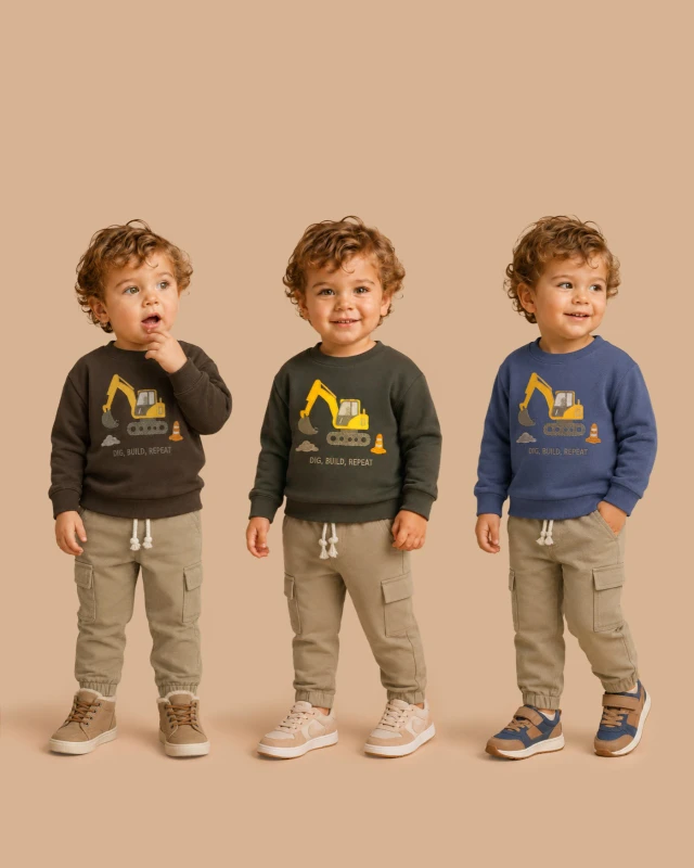 ÇOCUK TK 3İP 2-3-4-5Y 2885