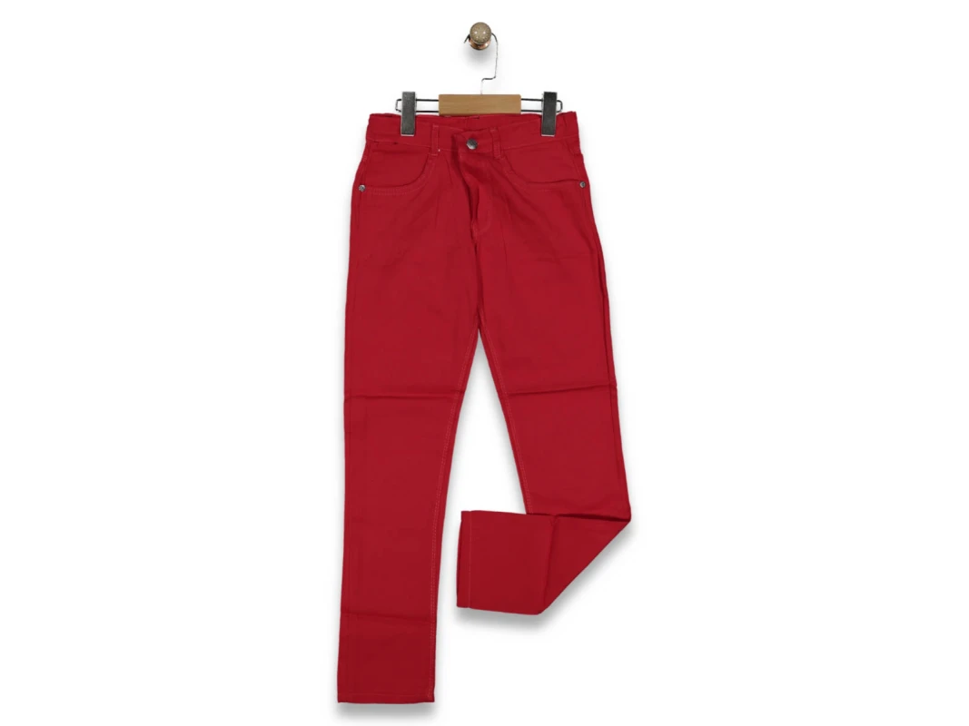 PANT 13-14-15-16Y 3032 KETEN LİKRALI GARSON