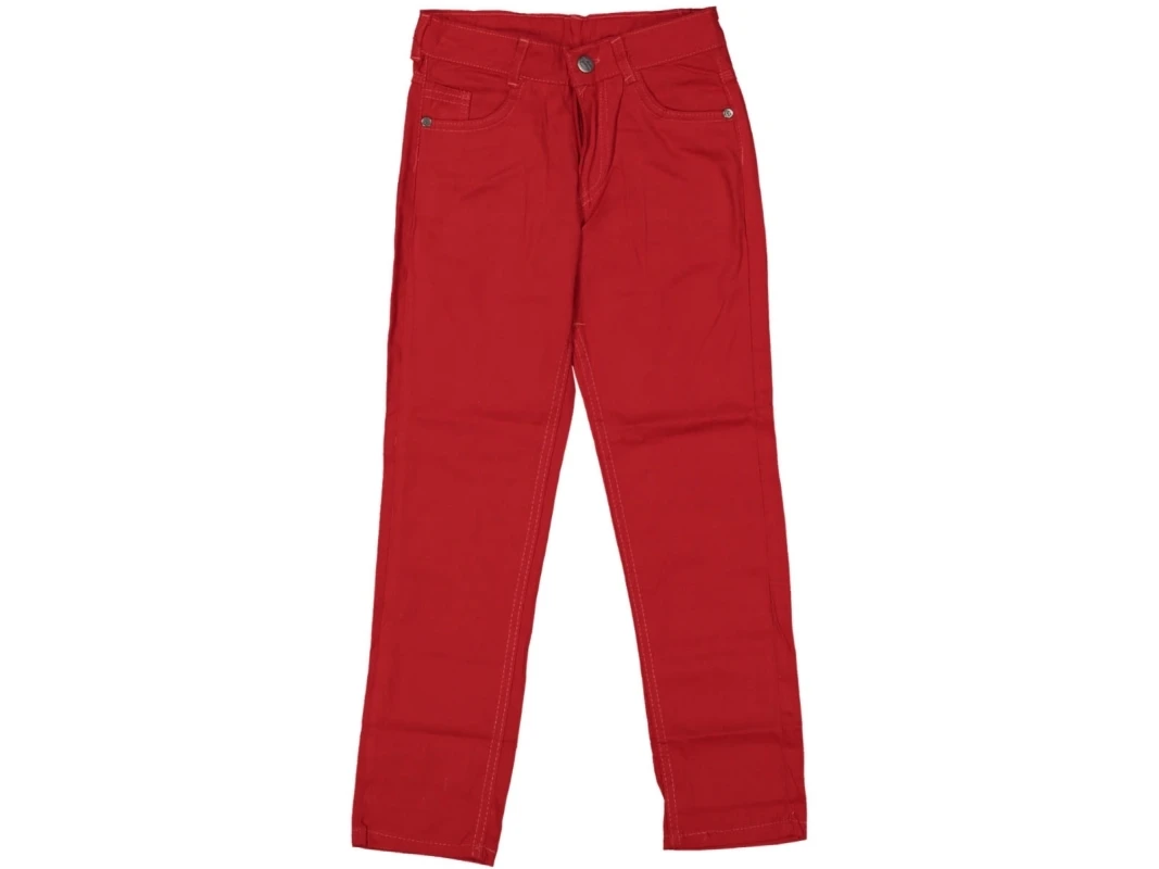 PANT 5-6-7-8Y 3030 LİKRALI ÇOCUK RENKLİ KETEN OKUL