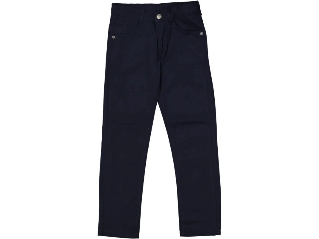 PANT 9-10-11-12Y 3031 LİKRALI ÇOCUK RENKLİ KETEN OKUL