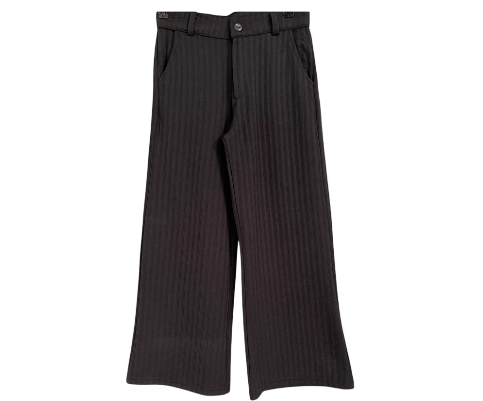 PANTOLON 13-14-15-16 YAŞ 20360-2 KIZ DALGA DESENLİ PANTOLON