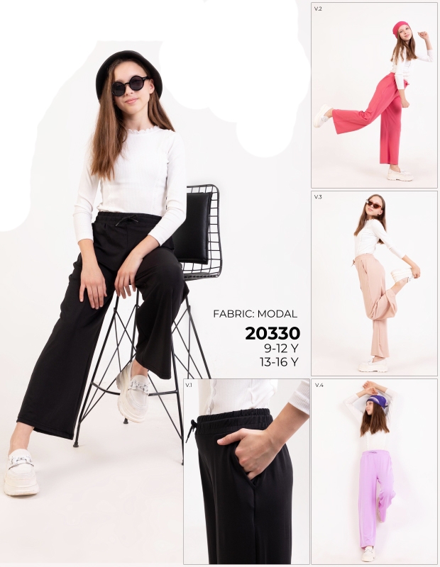 TEK ALT 13-14-15-16 YAŞ 20330-2 KIZ YUMOŞ OYSHO KUMAŞ TEK ALT