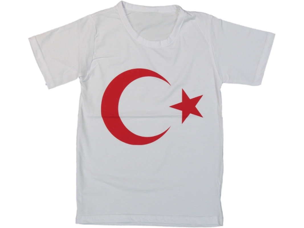 TİŞÖRT 5-6-7-8Y BAYRAKLI KISA KOL