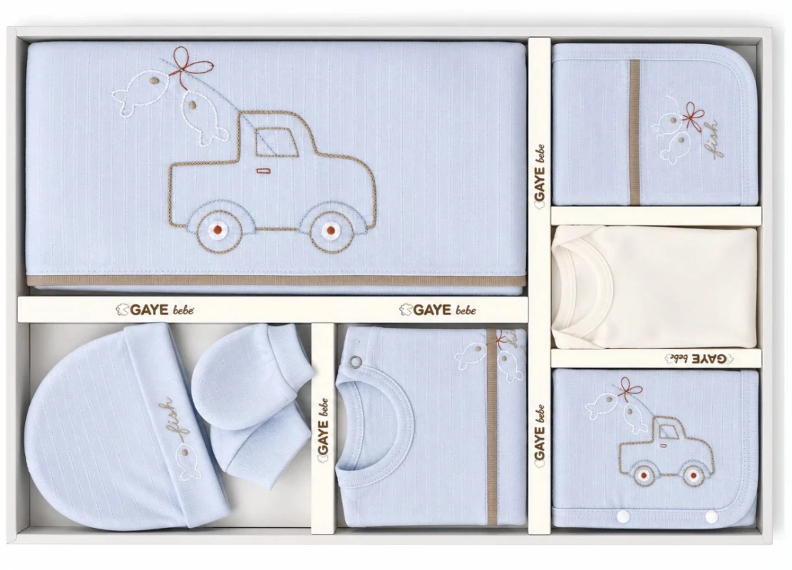 ZIBIN 1-3 AY 06663 ERKEK BALIKÇI KAMYON 10LU SET