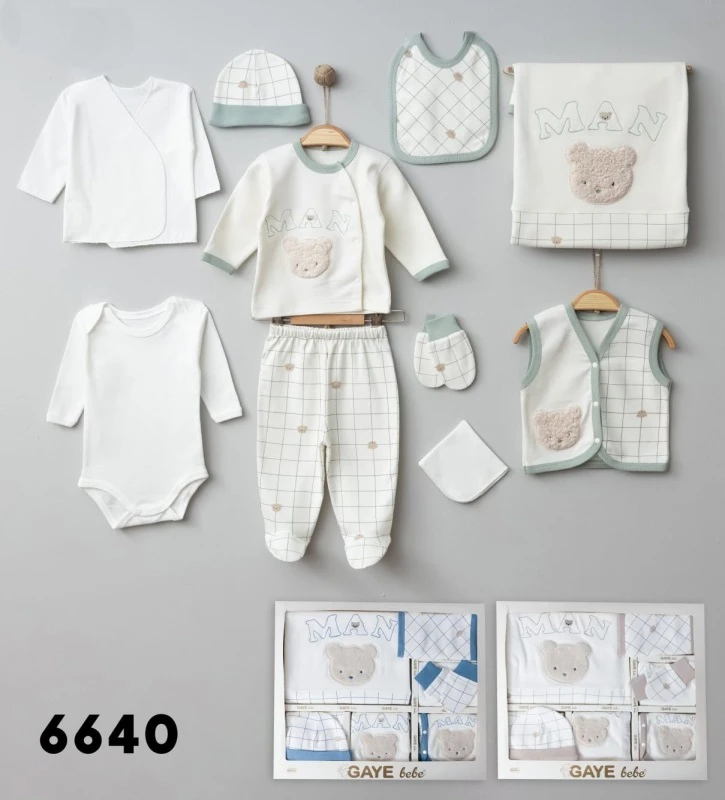 ZIBIN 1-3 AY 6640 ERKEK MAN 10LU SET