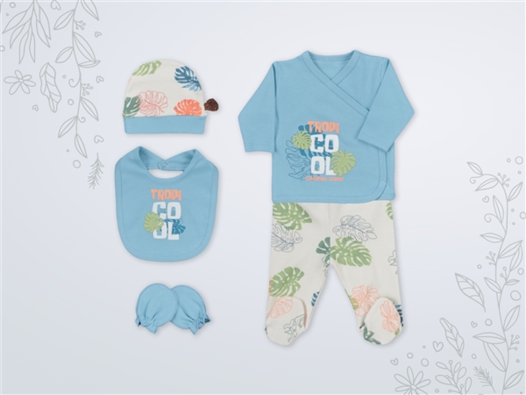 ZIBIN 3-3 AY 18636 ERKEK ERKEK RAPORLU 5'Lİ ZIBIN SET