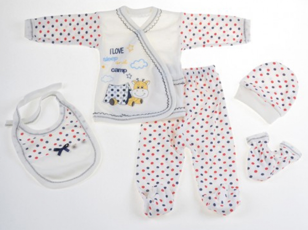 ZIBIN 0-3AY AY 310-5 UNISEX ZÜRAFALI 11  Lİ