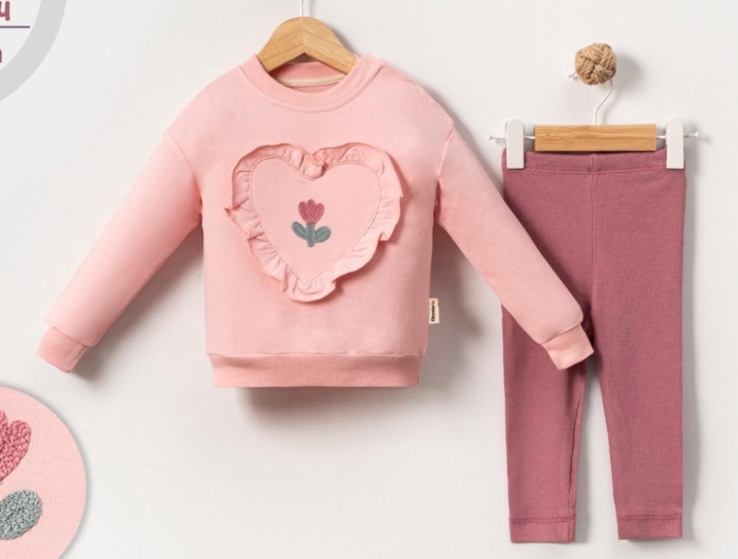 BEBE TK 9-12-18-24 AY 3014 KıZ 9-24 AY 2Lİ TAKIM