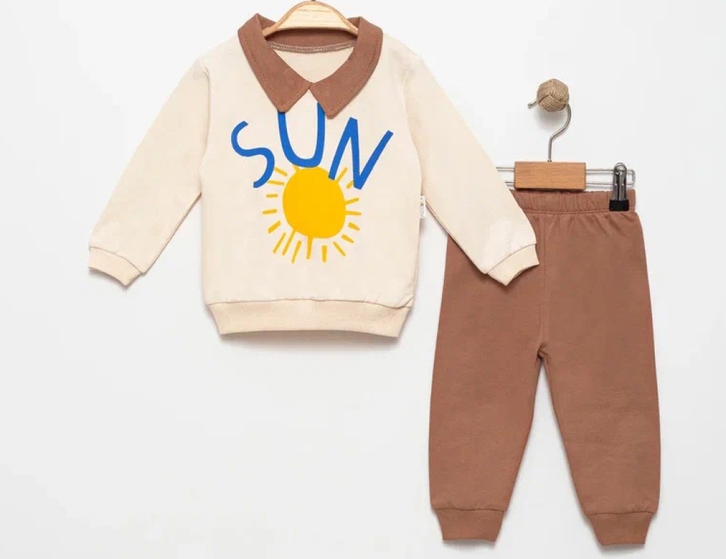 BEBE TK 9-12-18-24 AY 2487 ERKEK SUN GÜNEŞ BASKILI ERKEK TKM 9/24AY