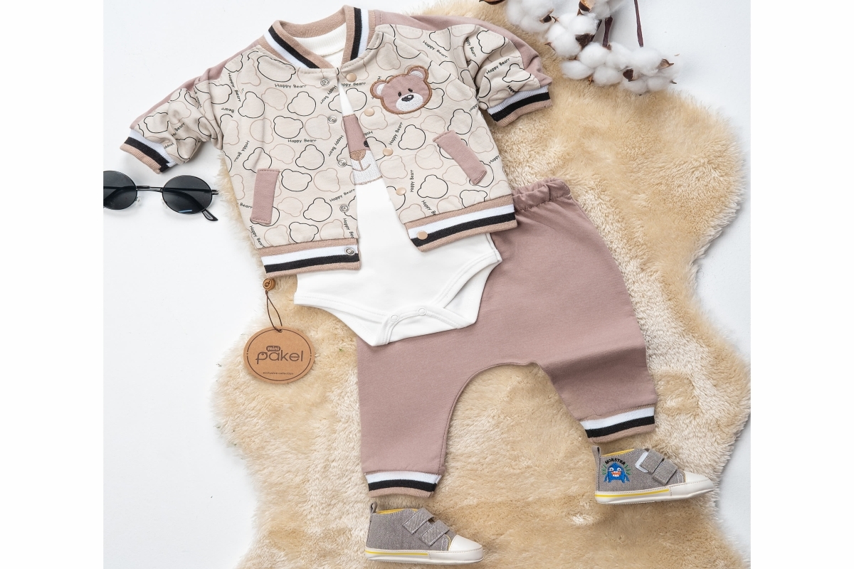 BEBE TK 3-6-9 AY 0508 ERKEK ÜÇLÜ TAKİM