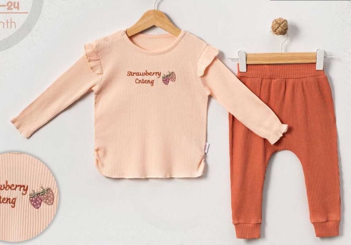 BEBE TK 9-12-18-24 AY 3016 KıZ 9-24 AY 2Lİ TAKIM