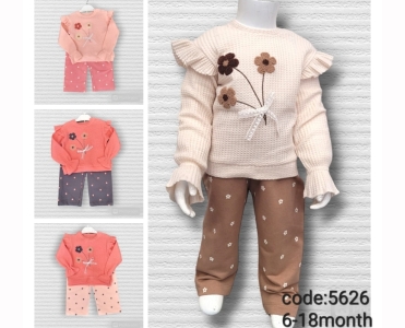 BEBE TK 6-9-12-18 AY 5626 KıZ SUZ.PAPATYALI WFFL TK