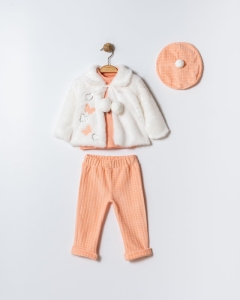 BEBE TK 1-2-3 YAŞ 7121 KIZ KIZ 3 LU TAKIM