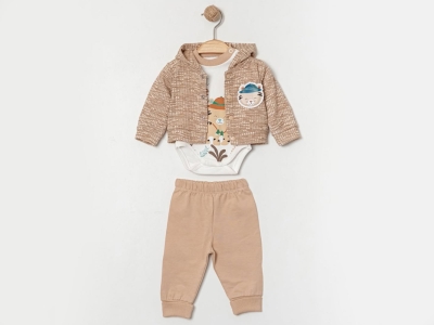 BEBE TK 1-3-6 AY 3249 ERKEK ERKEK 3 LÜ TAKIM