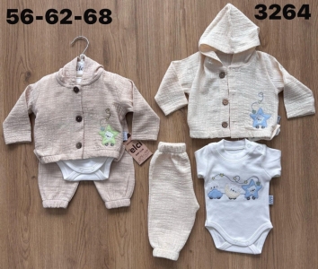 BEBE TK 1-3-6 AY 3264 ERKEK ERKEK 3 LU TAKIM
