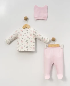 BEBE TK 3-3 AY 9460 KIZ TATLI PAPATYALAR-3 LÜ ZBN TKM