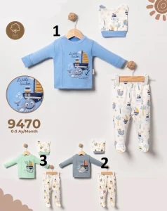 BEBE TK 3-3 AY 9470 ERKEK DENİZCİ-3 LÜ ZBN TKM