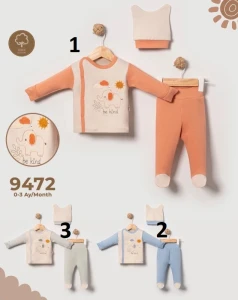 BEBE TK 3-3 AY 9472 ERKEK FİL SÜZENE-3 LÜ ZBN TKM