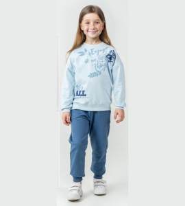 BEBE TK 3-4-5-6 YAŞ 26093 KIZ ENJOY BASKI 2,Lİ TAKIM