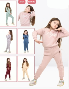 BEBE TK 3-4-5-6 YAŞ 26171 KIZ LİGHT BASKI 2,Lİ TAKIM