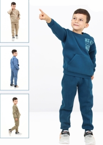 BEBE TK 3-4-5-6 YAŞ 26189 ERKEK MY JOY LOVE BASKI 2,Lİ TAKIM