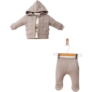 BEBE TK 3-6-9 AY 3140 KIZ CAKE KAPİTONE 3LÜ KIZ TAKIM