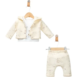 BEBE TK 3-6-9 AY 3146 ERKEK ORJİNAL DESEN 3LÜ TAKIM