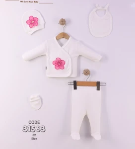 BEBE TK 3-6-9 AY 31563 UNİSEX 5 Lİ TAKIM