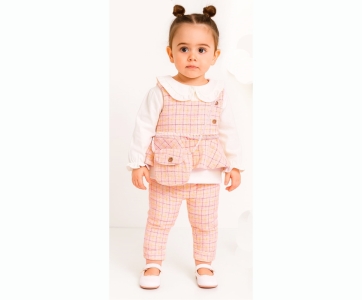 BEBE TK 6-12-18-24 AY 0715 KIZ ÇANTALI 3LÜ KIZ TAKIM
