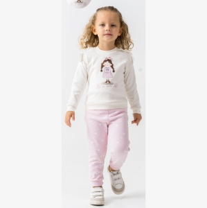 BEBE TK 6-12-18-24 AY 26013 KIZ NİCE LİFE BASKI 2,Lİ TAKIM