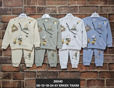 BEBE TK 6-12-18-24 AY 26040 ERKEK THE BESTROAD BASKI 2,Lİ TAKIM