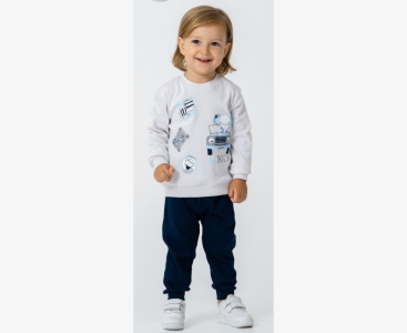 BEBE TK 6-12-18-24 AY 26047 ERKEK AFRICA BASKI 2,Lİ TAKIM
