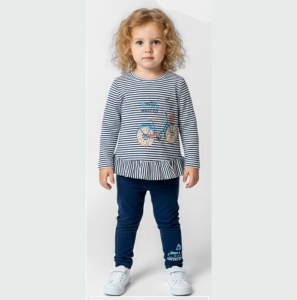 BEBE TK 6-12-18-24 AY 26057 KIZ BİSİKLET BASKI 2,Lİ TAKIM