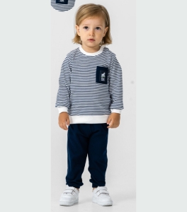 BEBE TK 6-12-18-24 AY 26129 ERKEK ENJOY LIFE BASKI 2,Lİ TAKIM