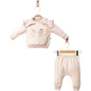 BEBE TK 6-12-18 AY 2046 KIZ BUNNY KIZ BEBE 2 Lİ TALIM